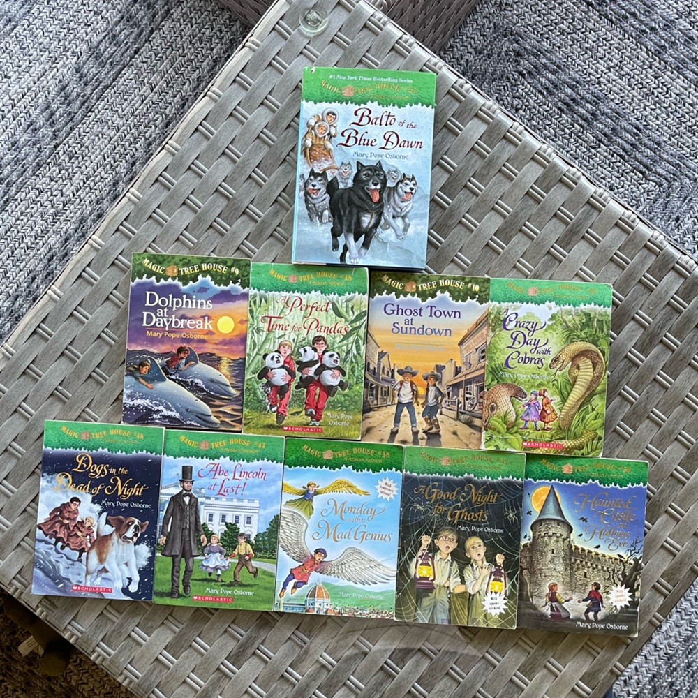 📚Magic Treehouse📚by Mary Pope Osborne set of 10 books
